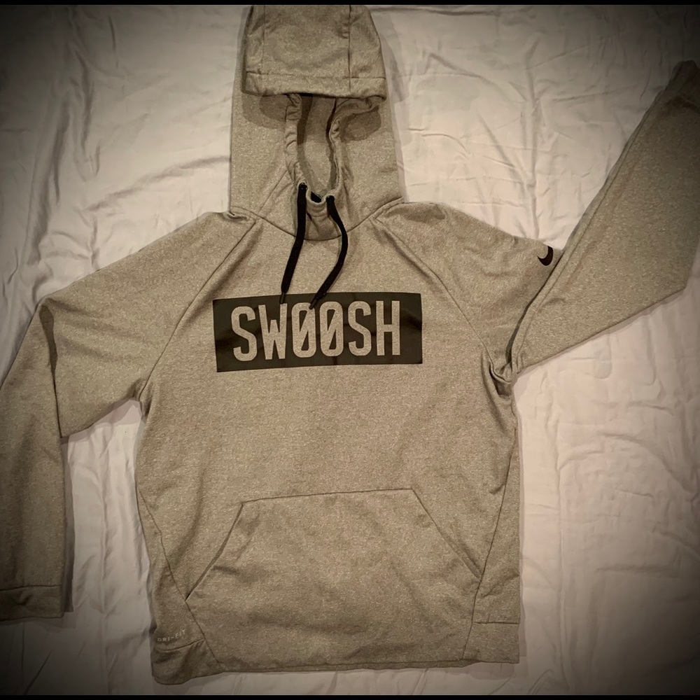 Nike Swoosh Hoodie, size L, excellent condition